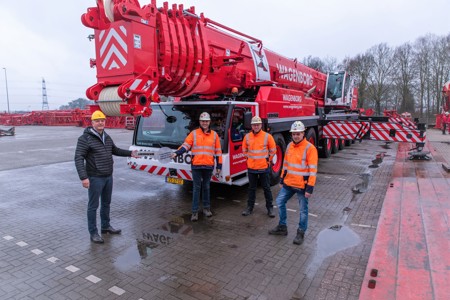 Neue 450 Tonnen Mobilkran für Wagenborg Nedlift!