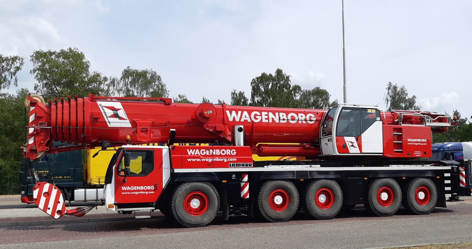 Neue Krane für Wagenborg Nedlift!